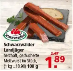 Multi Markt Schwarzwälder Landjäger Angebot