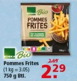 Multi Markt EDEKA Bio Pommes Frites Angebot