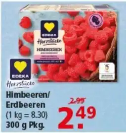 Multi Markt EDEKA Herzstücke Himbeeren/Erdbeeren Angebot