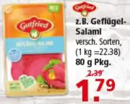 Multi Markt Gutfried Geflügel-Salami Angebot