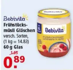 Multi Markt Bebivita Frühstücksmüsli Gläschen Angebot