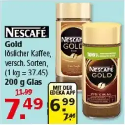 Multi Markt NESCAFÉ Gold löslicher Kaffee Angebot