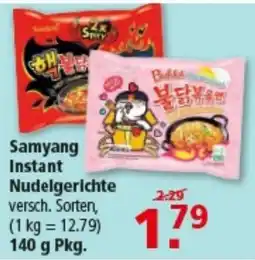 Multi Markt Samyang Instant Nudelgerichte Angebot