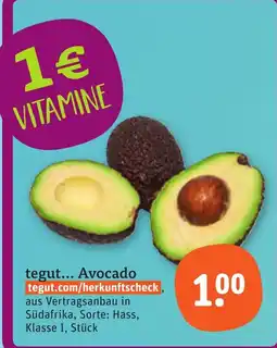 tegut tegut... Avocado Angebot