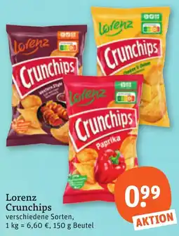 tegut Lorenz Crunchips Angebot