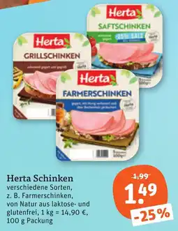 tegut Herta Schinken Angebot
