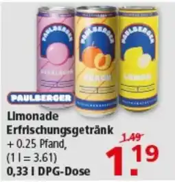 Multi Markt PAULBERGER Limonade Angebot