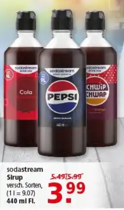 Multi Markt sodastream Sirup Angebot