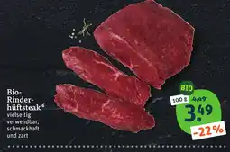 tegut Bio-Rinderhüftsteak Angebot
