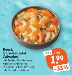 tegut Beeck Garnelensalat Calvados Angebot