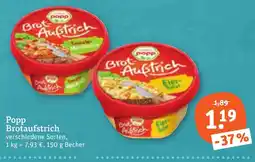 tegut Popp Brotaufstrich Angebot