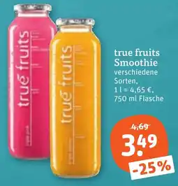 tegut true fruits Smoothie Angebot