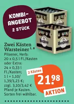 tegut Warsteiner Pilsener Angebot