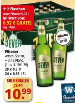 Multi Markt Jever Pilsener Angebot