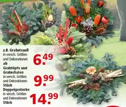 Multi Markt Grabstrauß Angebot