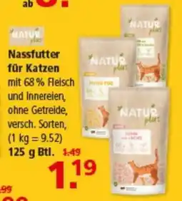 Multi Markt Naturplus Nassfutter für Katzen Angebot