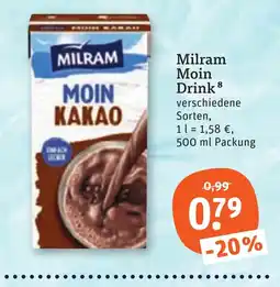 tegut Milram Moin Drink Angebot