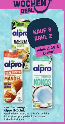 tegut Alpro H-Drink Angebot