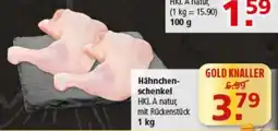 Multi Markt Hähnchenschenkel HKI. A natur, mit Rückenstück Angebot