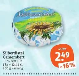 tegut Silberdistel Camembert Angebot