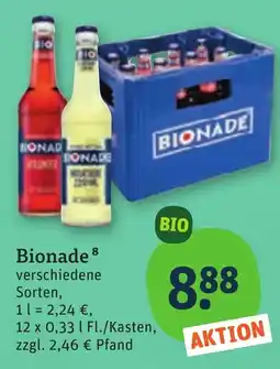 tegut Bionade Angebot