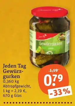 tegut Gewürzgurken Angebot