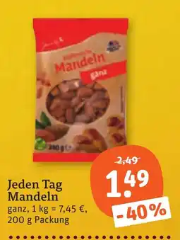 tegut Mandeln ganz Angebot