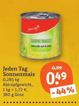 tegut Jeden Tag Sonnenmais Angebot