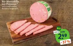 tegut Bio-Mortadella mit Pistazien Angebot