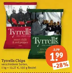 tegut Tyrrells Chips Angebot