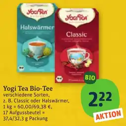 tegut Yogi Tea Bio-Tee Classic Angebot