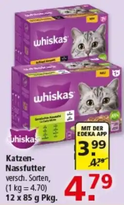 Multi Markt whiskas Katzen-Nassfutter Angebot