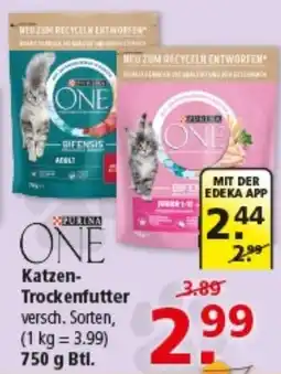Multi Markt Purina ONE Katzen-Trockenfutter Angebot