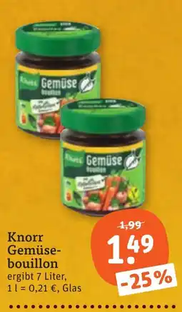 tegut Knorr Gemüse-bouillon Angebot