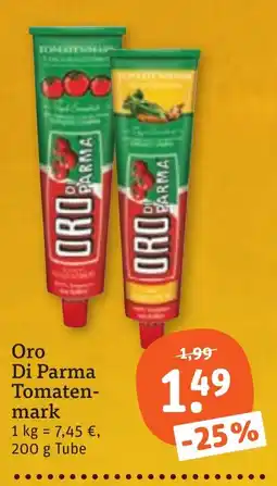 tegut Oro Di Parma Tomatenmark Angebot