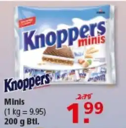 Multi Markt Knoppers Minis Angebot