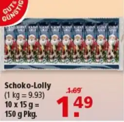 Multi Markt Schoko-Lolly Angebot