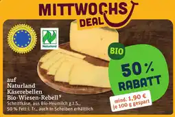 tegut Naturland Käserebellen Bio-Wiesen-Rebell Angebot