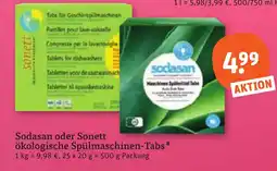 tegut Sodasan oder Sonett ökologische Spülmaschinen-Tabs Angebot