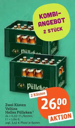 tegut Veltins Helles Pülleken Angebot