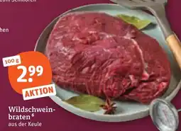 tegut Wildschweinbraten aus der Keule Angebot