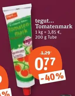 tegut tegut... Tomatenmark Angebot