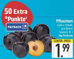 E-Center Pflaumen Angebot
