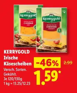 Lidl KERRYGOLD Irische Käsescheiben Angebot