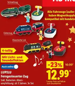Lidl LUPILU Ferngesteuerter Zug Angebot