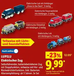 Lidl LUPILU Elektrischer Zug Angebot