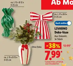 Lidl LIVARNO Deko-Vase Angebot