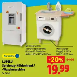 Lidl LUPILU Spielzeug-Kühlschrank/ Waschmaschine Angebot