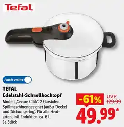 Lidl TEFAL Edelstahl-Schnellkochtopf Angebot