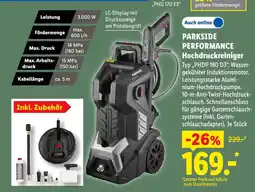 Lidl PARKSIDE PERFORMANCE Hochdruckreiniger Angebot